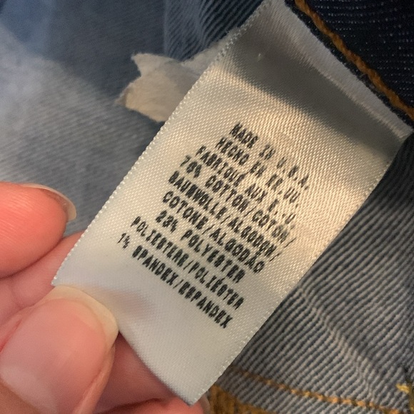 Lucky Brand Charlie Skinny Dark Wash Blue Jeans Women’s 0/25 - Picture 13 of 16